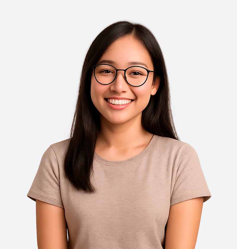 Cute Woman waiting in live chat