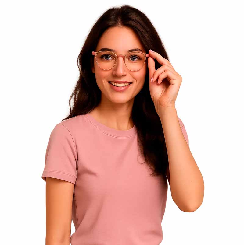Mujer real esperando para coquetear en línea