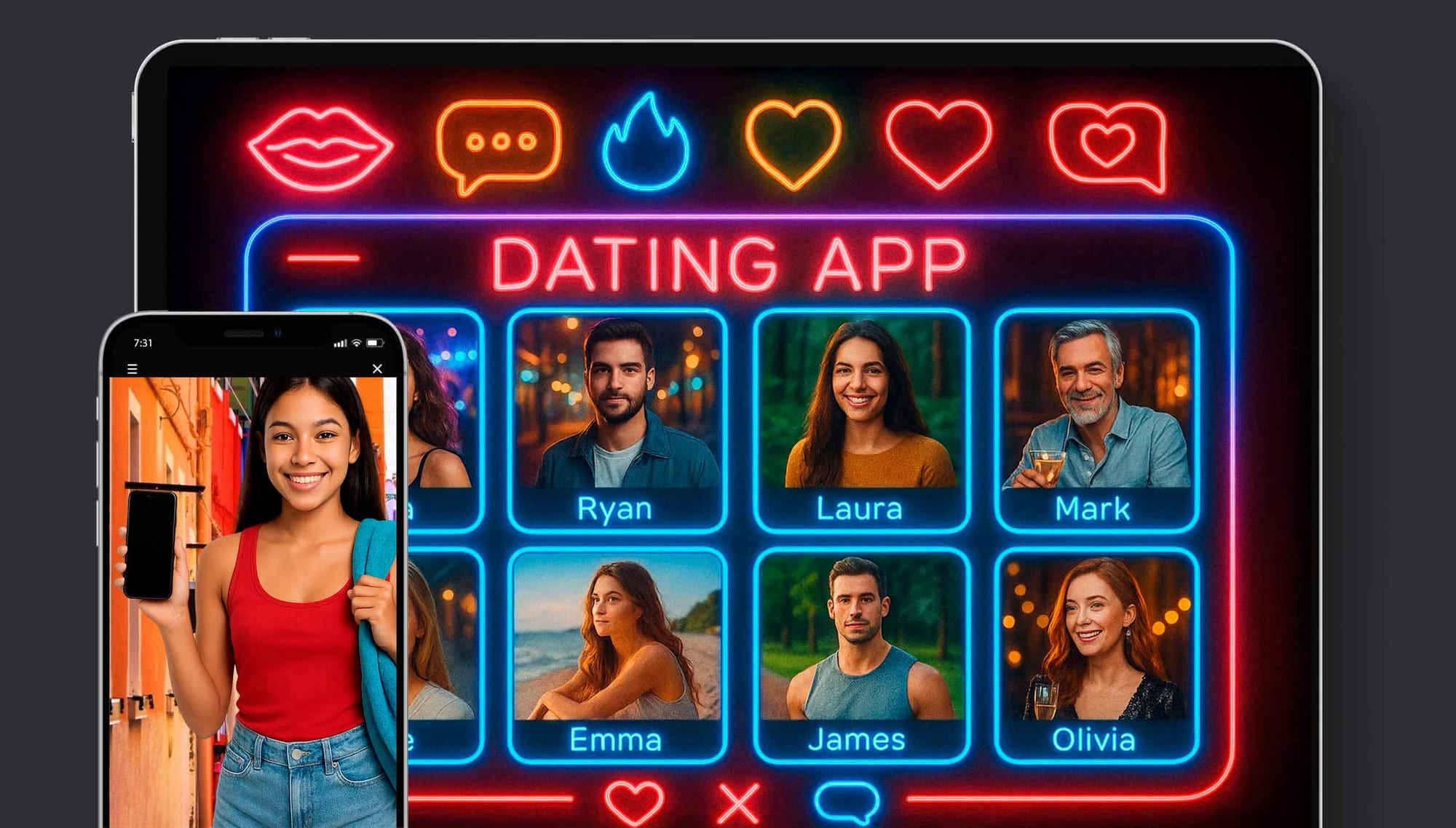 Website for Dating with girls online